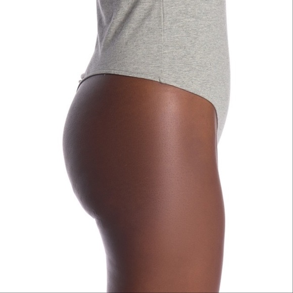 NWT BP. Square Neck Tank Grey Bodysuit - Picture 4 of 6